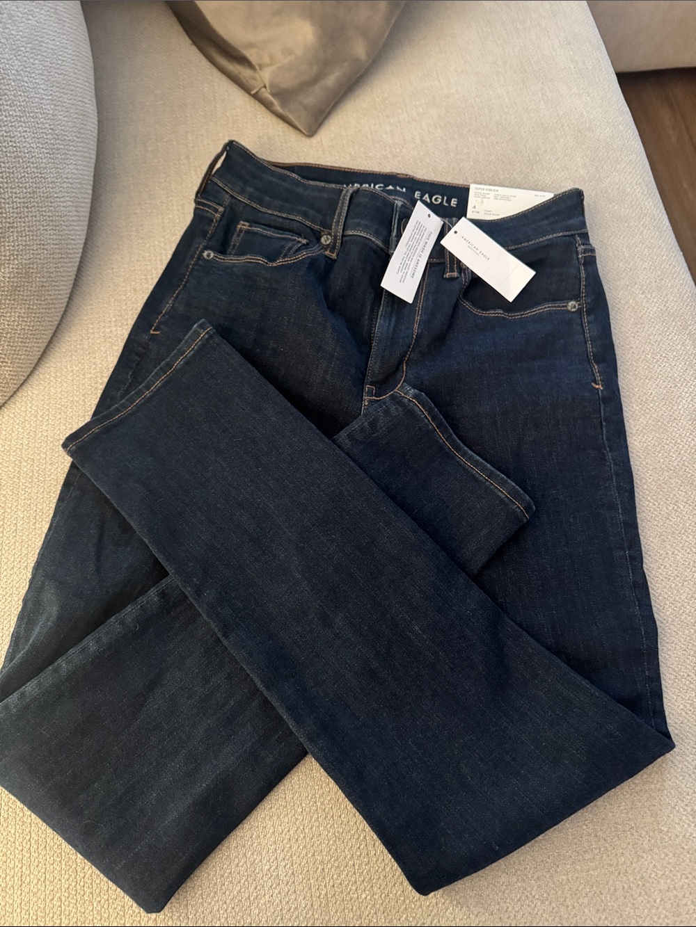 American Eagle Outfitters Navy Blue Skinny Jeans
